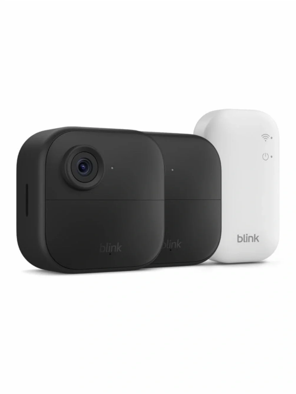 Blink Outdoor Wireless Security Camera 2-Pack with Sync Module - Black